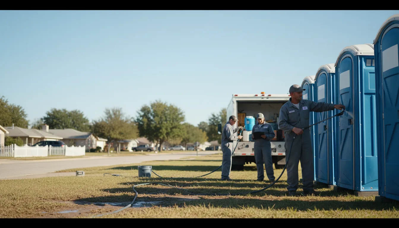 Long-Term Portable Toilet Rental in Hartsburg, IL near me